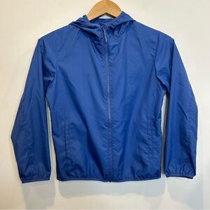 Uniqlo Kids POCKETABLE PARKA Jacket Blue